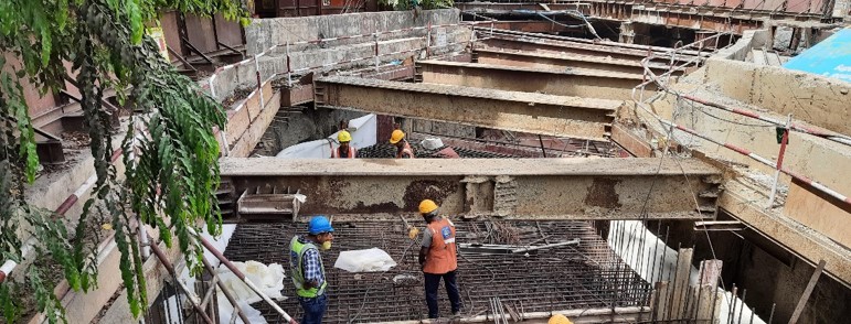 Entry Exit 1 Roof Slab work_SHC